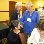 Laura Mogollon Lee (Benincasa), Margaret Mayce, OP, and Karen Gargamelli (Benincasa)