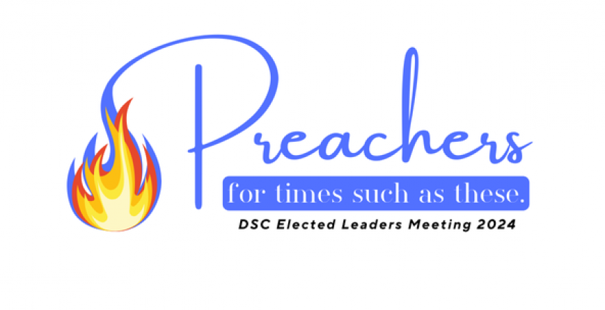 DSC Elected Leaders Meeting 2024 Logo